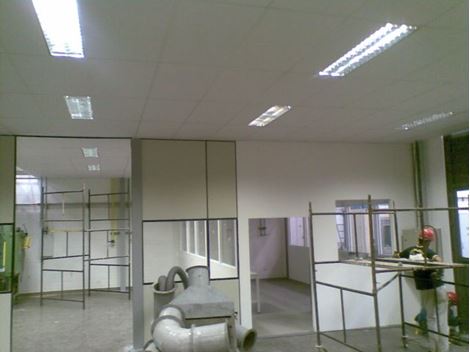 Forro Gypsum para escritório na Vila Funchal