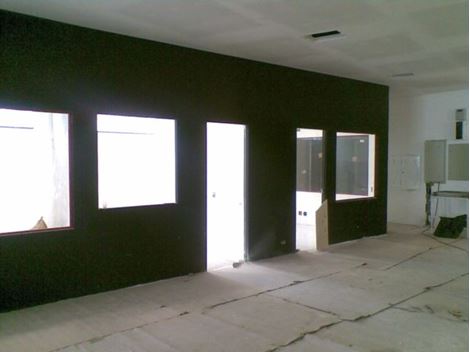 Drywall para concessionária na Vila Olímpia