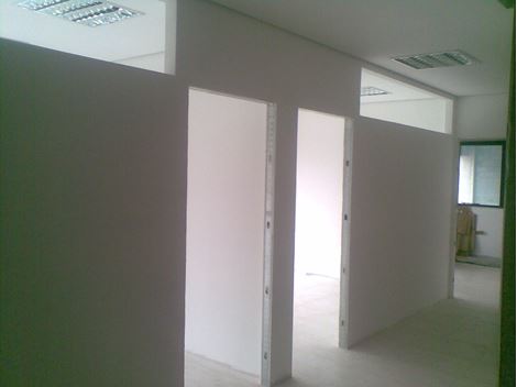 Gesso Drywall em Consultórios