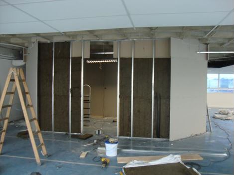 Drywall e Lã de Rocha para Construtoras