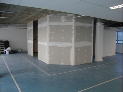 Montagem de Drywall Acústico para Construtoras