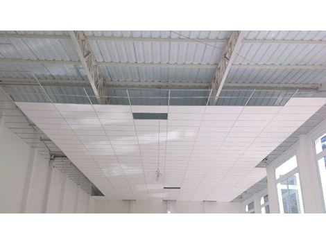 Forro Modular Térmico de Isopor para Telhado