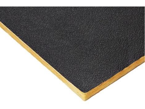 Forro Modular Boreal Preto Lã de Vidro