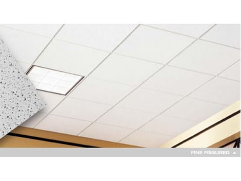 Forro Modular Armstrong Fine Fissured